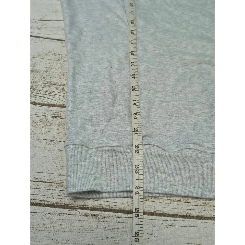Lululemon Scuba Crew Sweater Light Grey Women Size 8